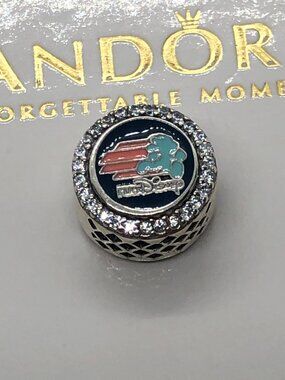 Pandora RunDisney Every Mile ls Magic Bead Charm S925 Sterling Silver